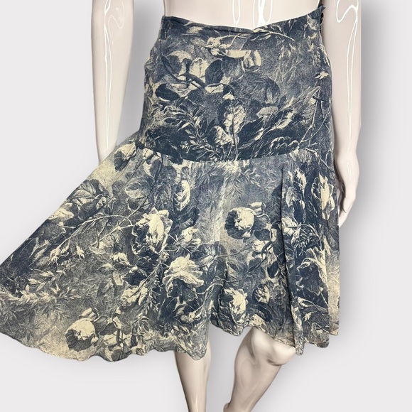 Robert Chimenti Dezani, rose print, fairy grunge, skirt - Picture 5 of 7